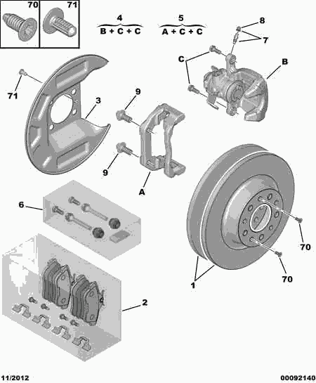 VW 4254.97 - Jarrupala, levyjarru inparts.fi