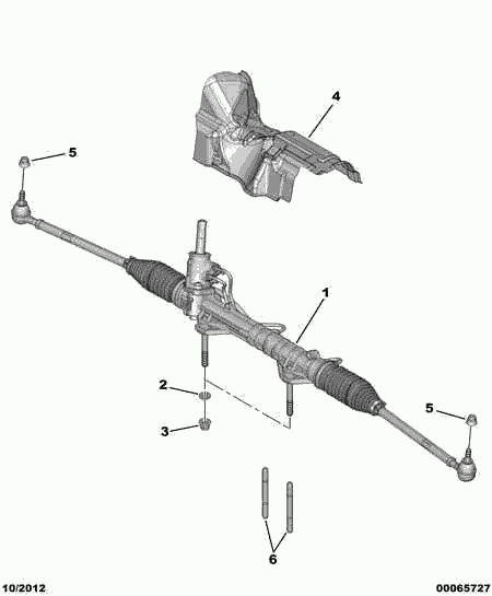 CITROËN 4000 ZV - Ohjausvaihde inparts.fi