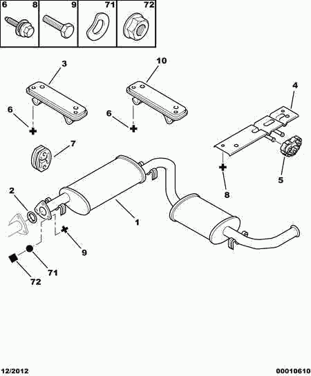 CITROËN 1755 E9 - Laakerin holkki, vakaaja inparts.fi