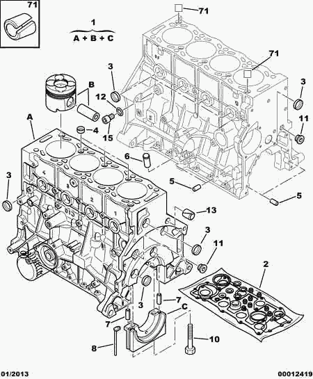 PEUGEOT 0234 03 - Pakkastulppa inparts.fi