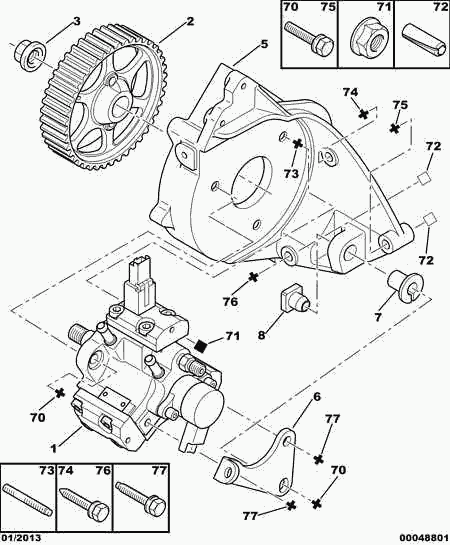 CITROËN 1920 AL - Korkeapainepumppu inparts.fi