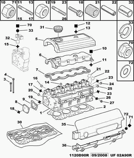 CITROËN 0249.C3 - Tiiviste, venttiilikoppa inparts.fi