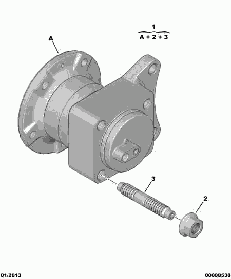 PEUGEOT 3748-95 - Pyöränlaakerisarja inparts.fi