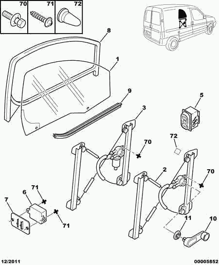 CITROËN 9221 G3 - Lasinnostin inparts.fi