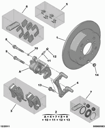 PEUGEOT 4400 V1 - Jarrusatula inparts.fi