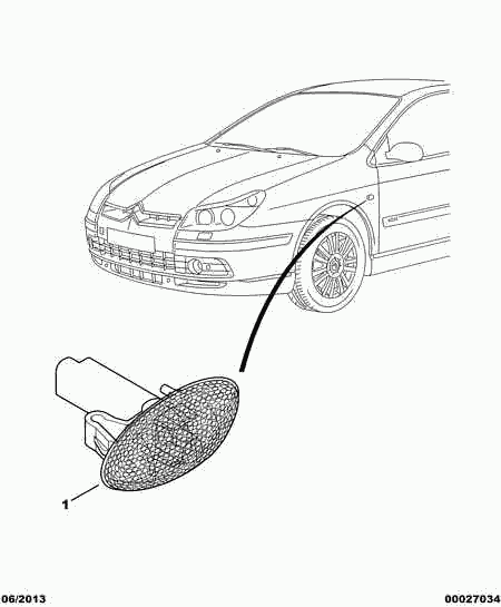 CITROËN 6325 G3 - Vilkkuvalo inparts.fi