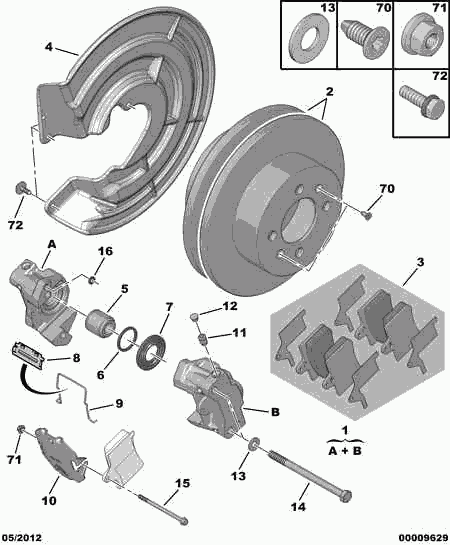 CITROËN 4400 L3 - Jarrusatula inparts.fi