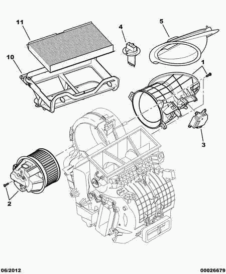 CITROËN 6447 NT - Suodatin, sisäilma inparts.fi