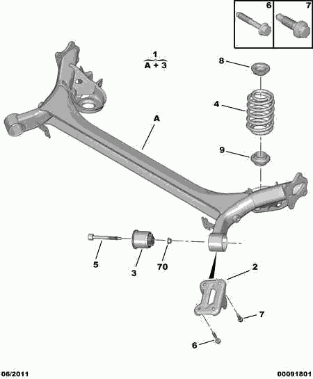 PEUGEOT 5102.W1 - Jousi (auton jousitus) inparts.fi