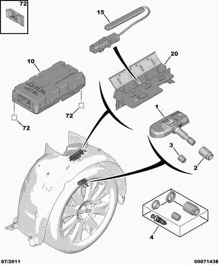 Opel 5 43 009 - Jarrukilpi inparts.fi