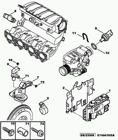 CITROËN 1920.7P - Impulssianturi, kampiakseli inparts.fi