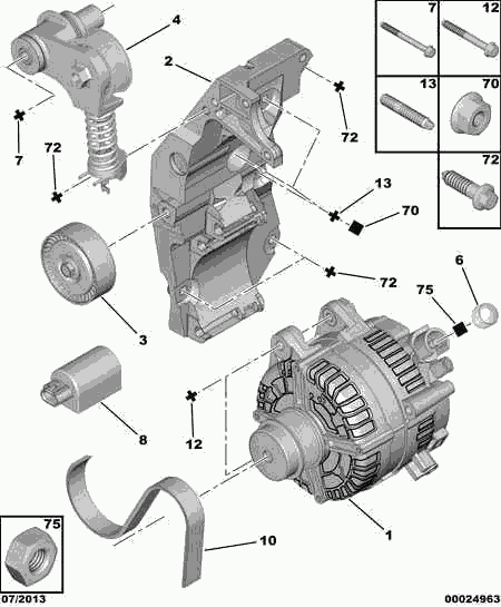 CITROËN 5705 CJ - Laturi inparts.fi