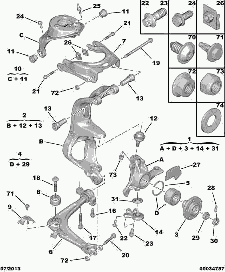 PEUGEOT 3640 69 - Pallonivel inparts.fi