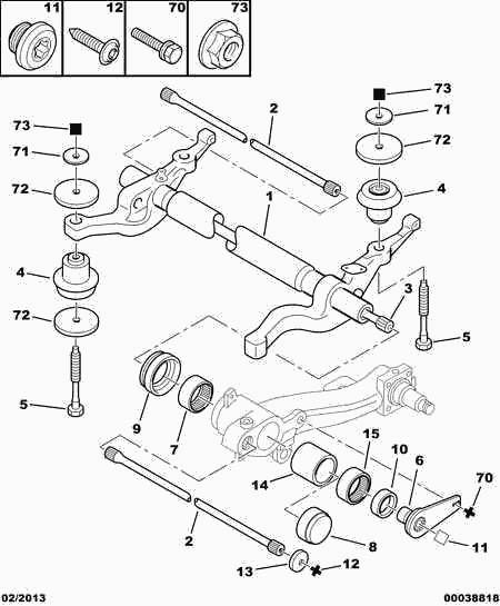 CITROËN 5131 63 - Tukivarren hela inparts.fi