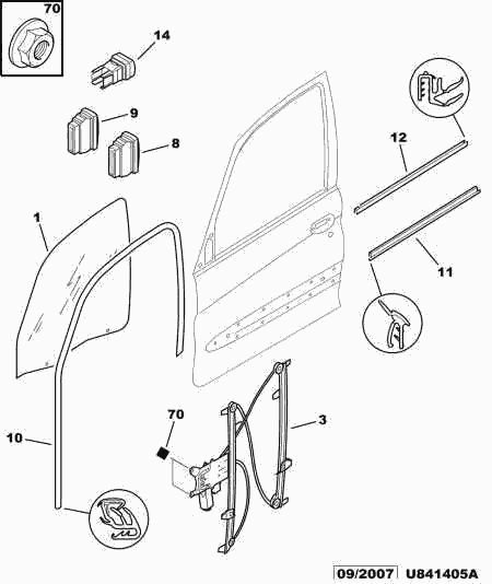 DAF 6554 07 - Pyöränlaakeri inparts.fi