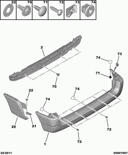 CITROËN 7410 CF - Puskuri inparts.fi