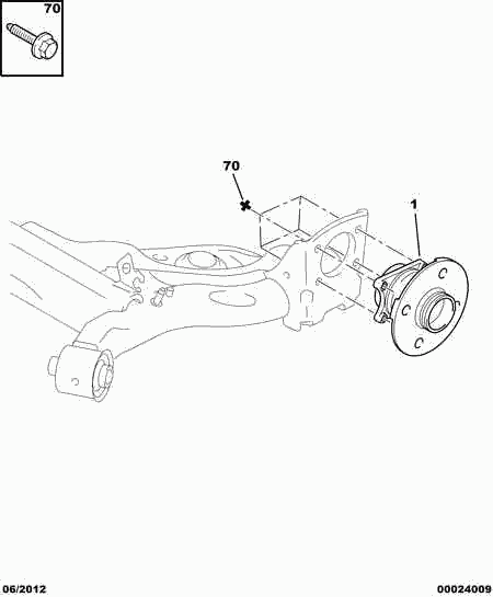 TOYOTA 3748.85 - Pyöränlaakerisarja inparts.fi