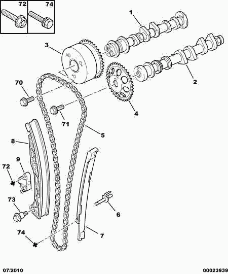 TOYOTA 0849.28 - Jakoketjusarja inparts.fi