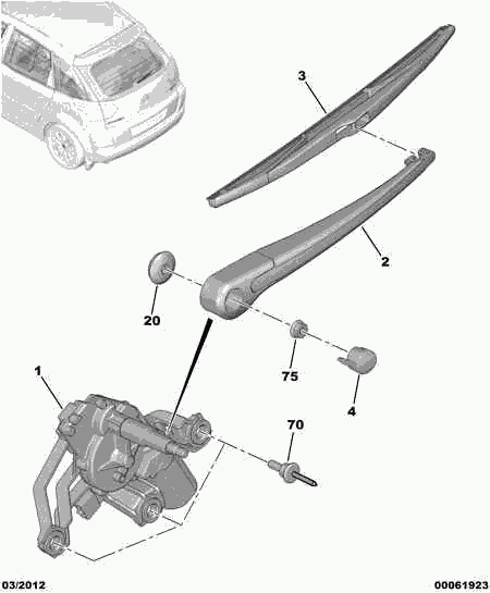 CITROËN 6426 PQ - Pyyhkijänsulka inparts.fi