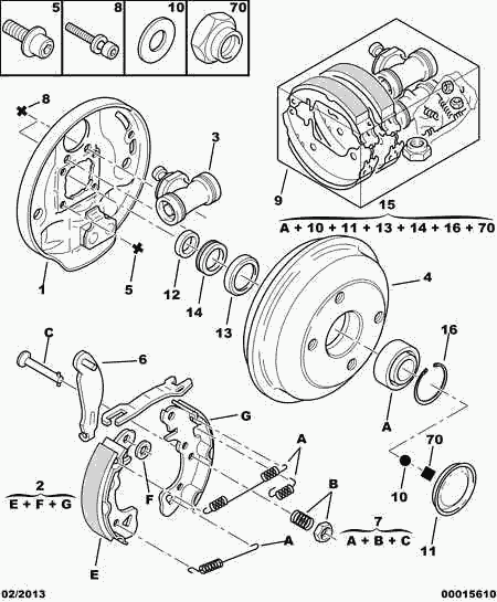 CITROËN 4402 93 - Jarrusylinteri inparts.fi