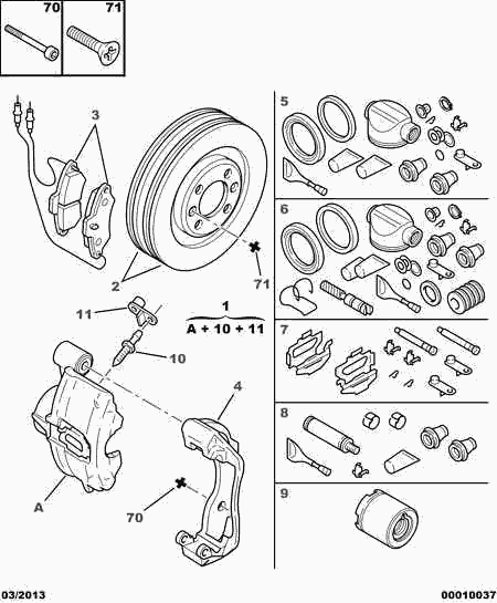 CITROËN 95 667 816 - Jarrusatula inparts.fi