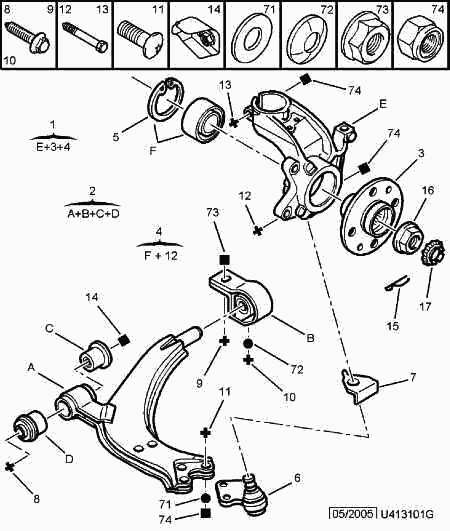 PEUGEOT 3520.H5 - Tukivarsi, pyöräntuenta inparts.fi