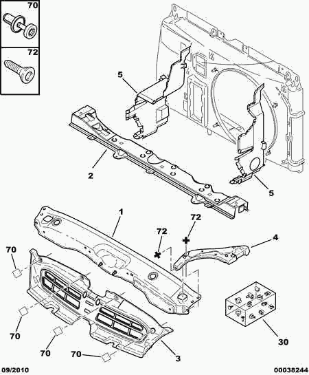 CITROËN 6555 LE - Levitysniitti inparts.fi