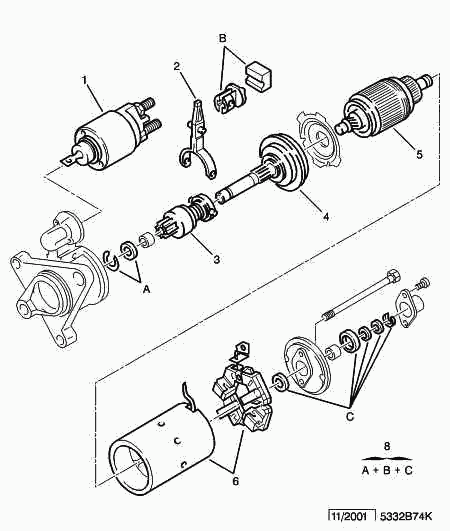 CITROËN 5836 80 - Magneettikytkin, käynnistin inparts.fi