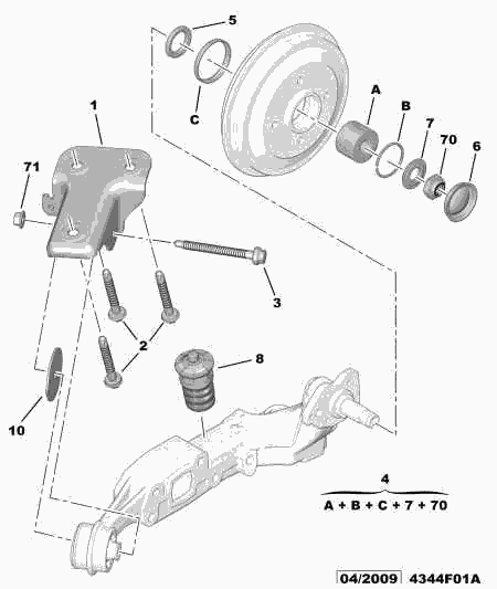 CITROËN 3748.77 - Pyöränlaakerisarja inparts.fi