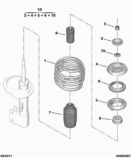 Vauxhall 5033-75 - Jousijalan tukilaakeri inparts.fi