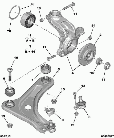 CITROËN 3640.77 - Pallonivel inparts.fi