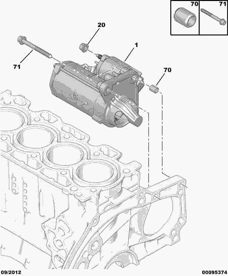 Vauxhall 5802 FG - Käynnistinmoottori inparts.fi