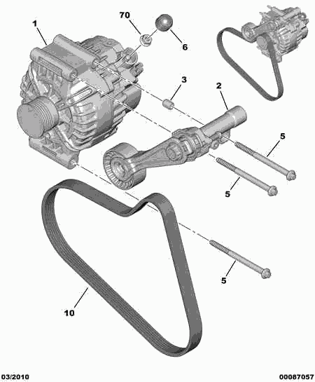 PEUGEOT 5705 KG - Laturi inparts.fi