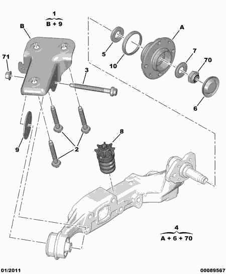 PEUGEOT 3748.76 - Pyöränlaakerisarja inparts.fi