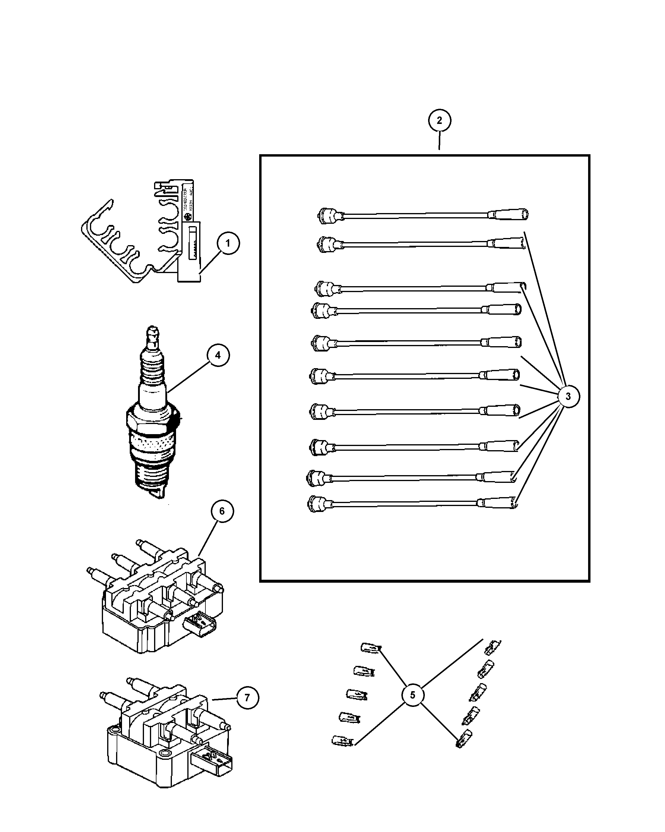 Chrysler 56032 521AB - Sytytyspuola inparts.fi