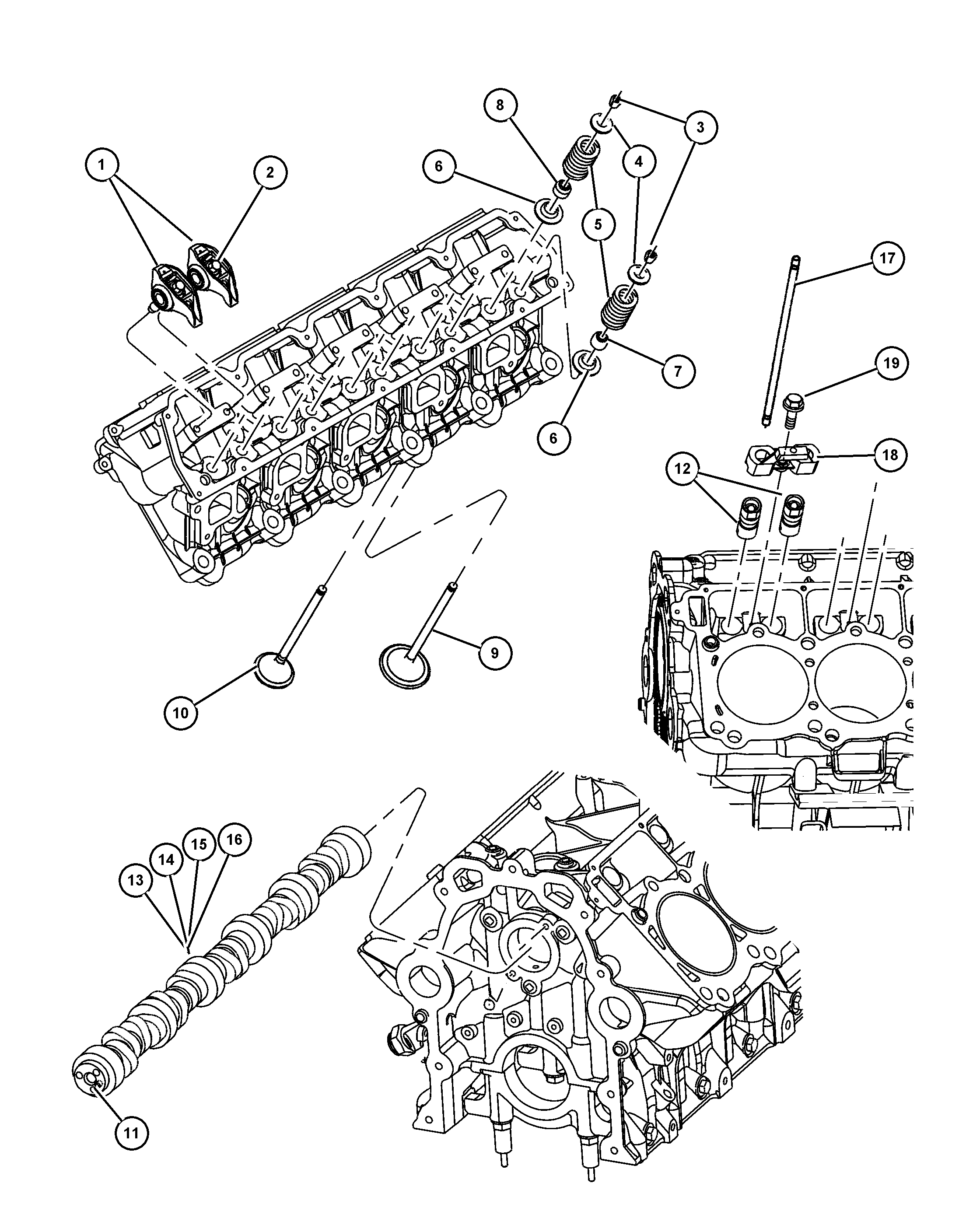 Chrysler 5300 9887 - Tiiviste, venttiilivarsi inparts.fi