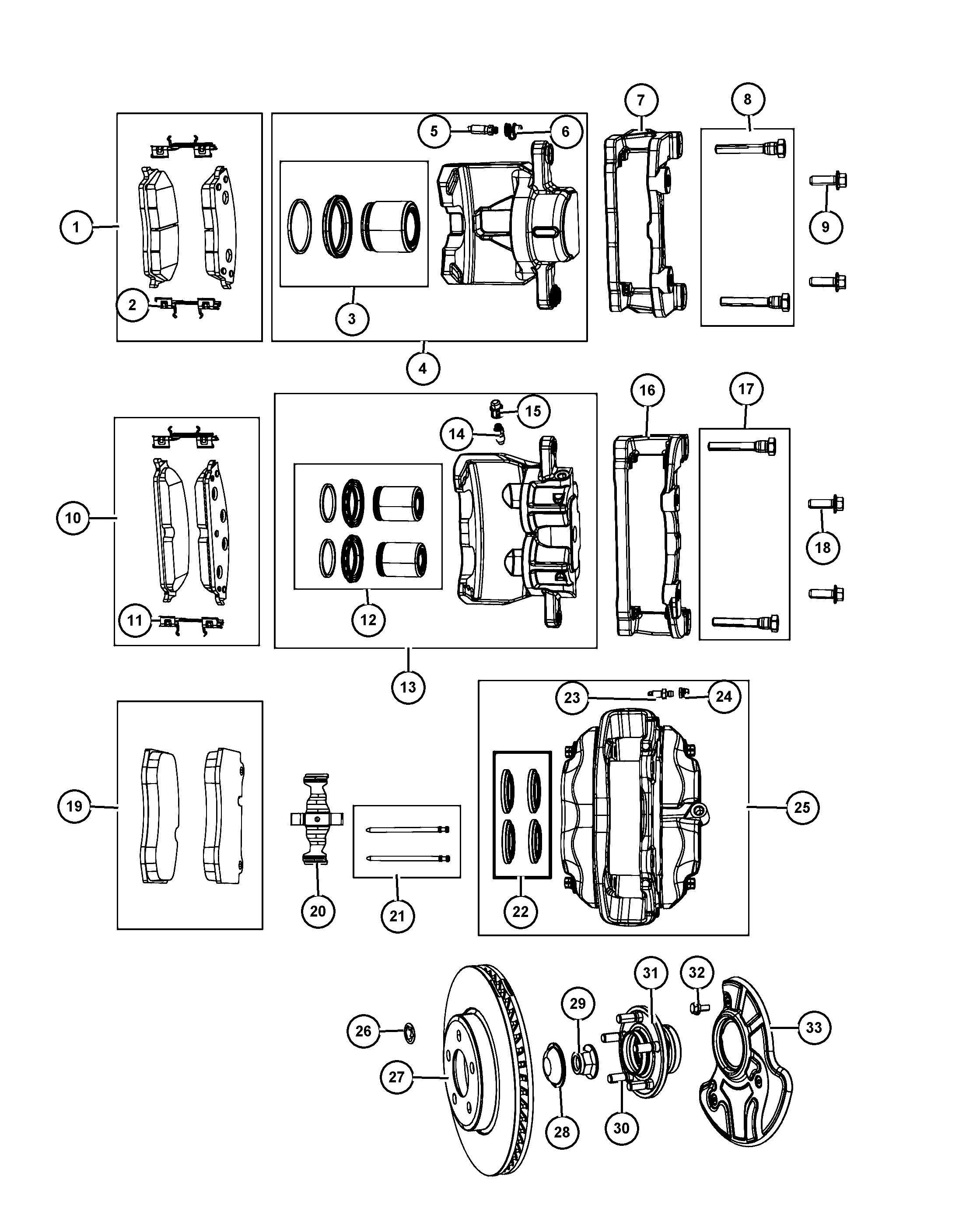 Chrysler 68144 213AA - Jarrupala, levyjarru inparts.fi