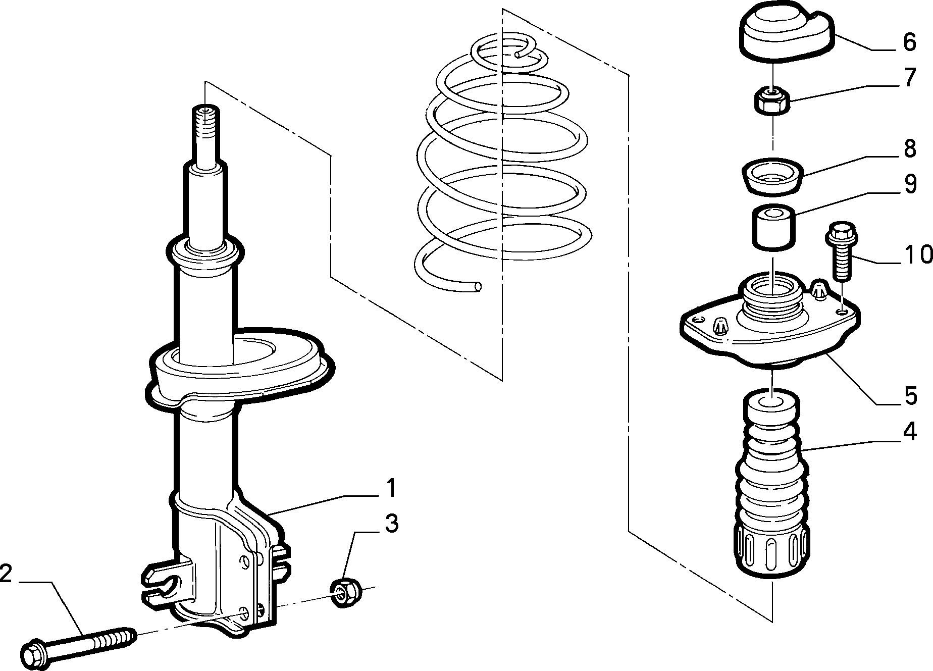 FIAT 776 2158 - Pölysuojasarja, iskunvaimennin inparts.fi