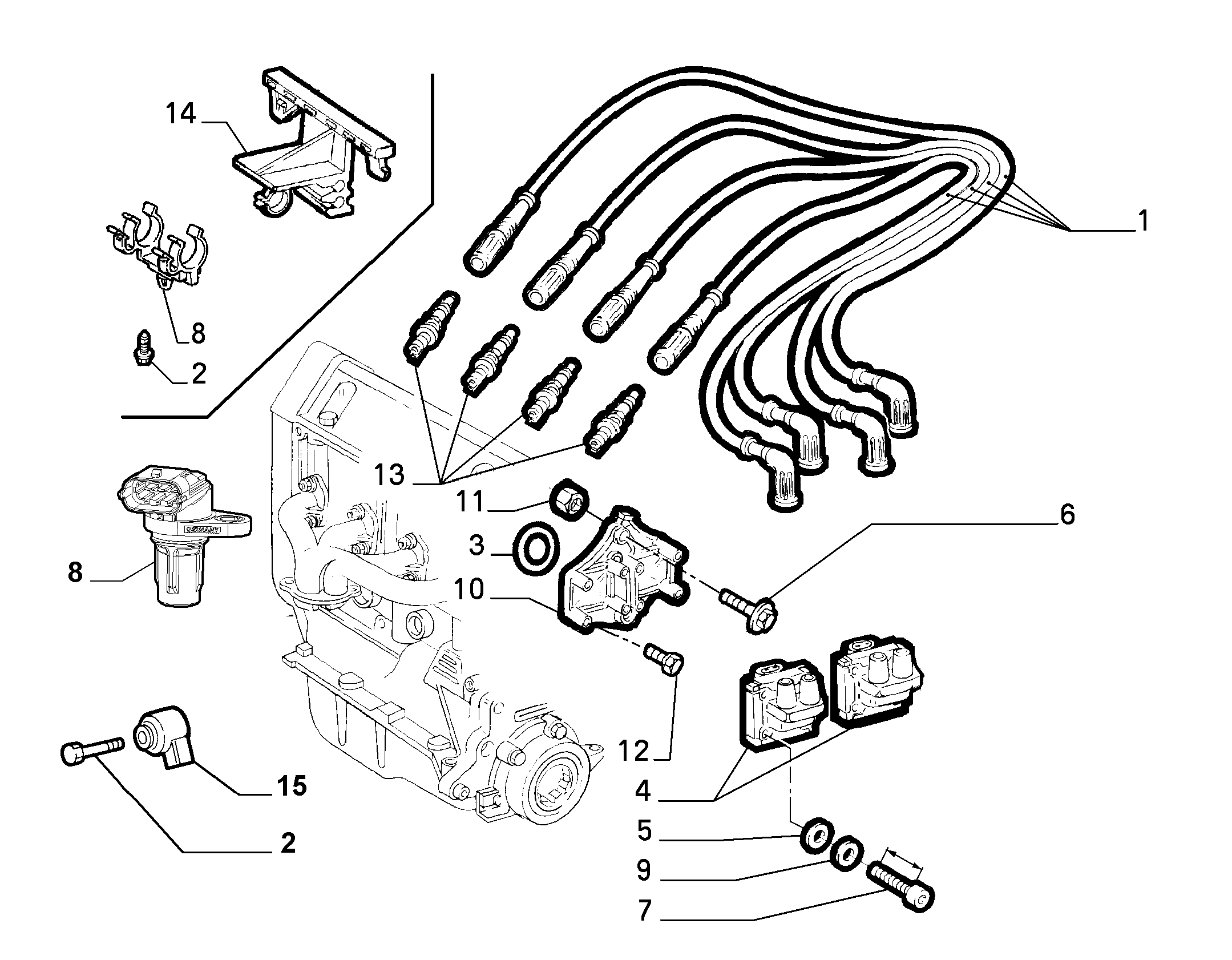 IVECO 7672018 - Sytytyspuola inparts.fi