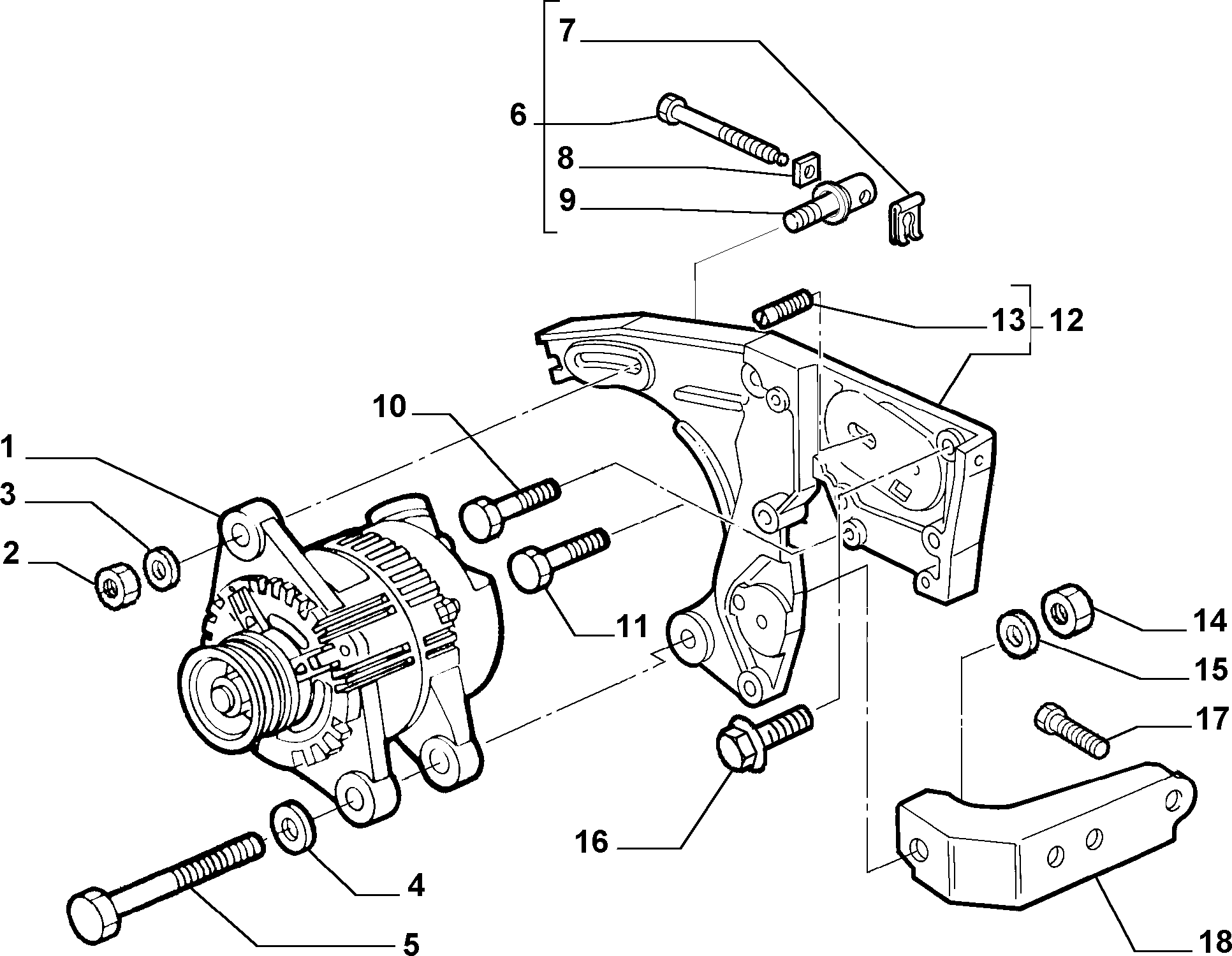 FIAT 46430527 - Laturi inparts.fi