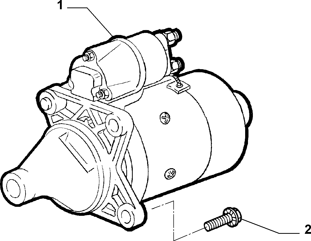 FIAT 46437520 - Käynnistinmoottori inparts.fi