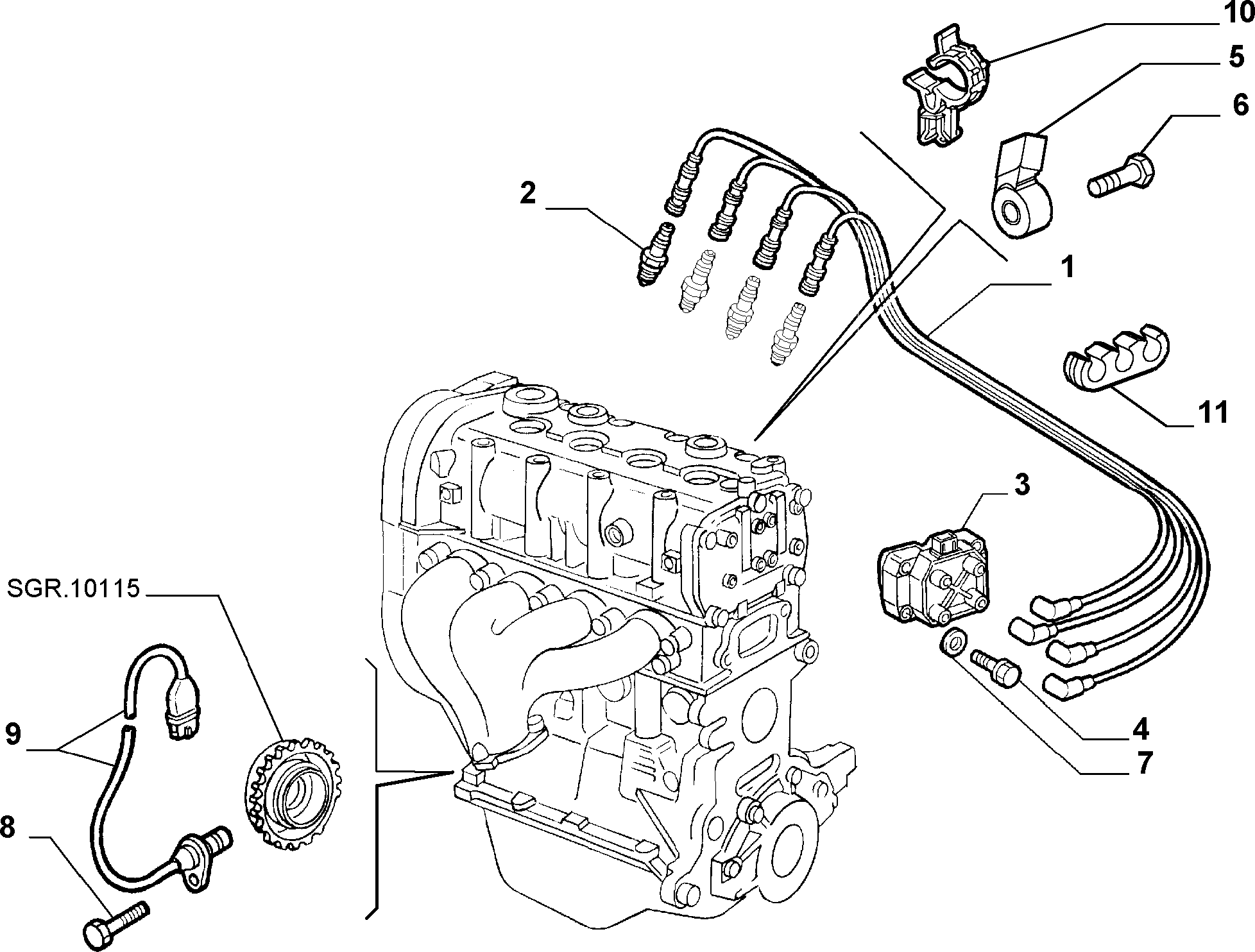 IVECO 7648797 - Sytytyspuola inparts.fi