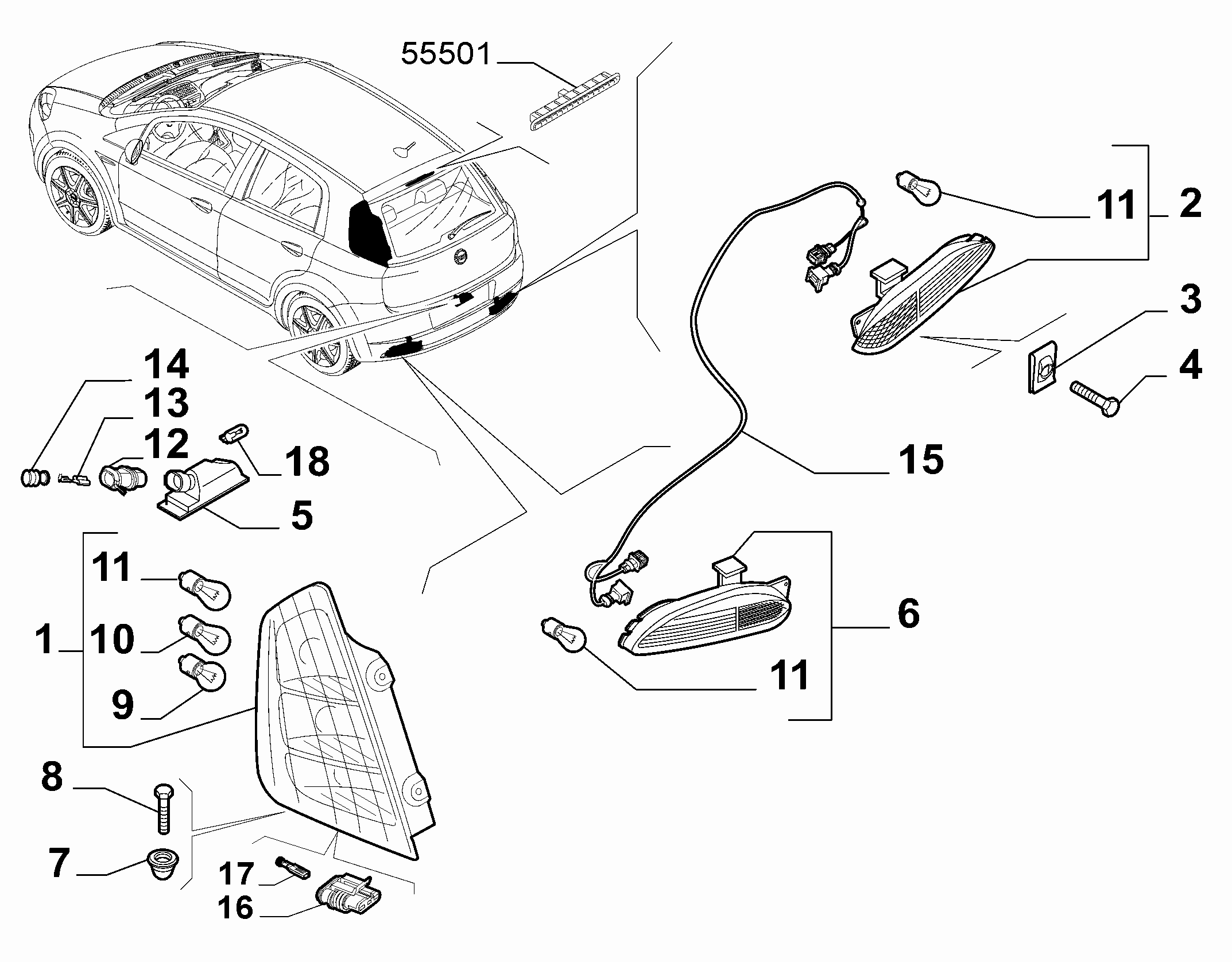 CASE IH 1 414469 0 - Polttimo, mittariston valo inparts.fi