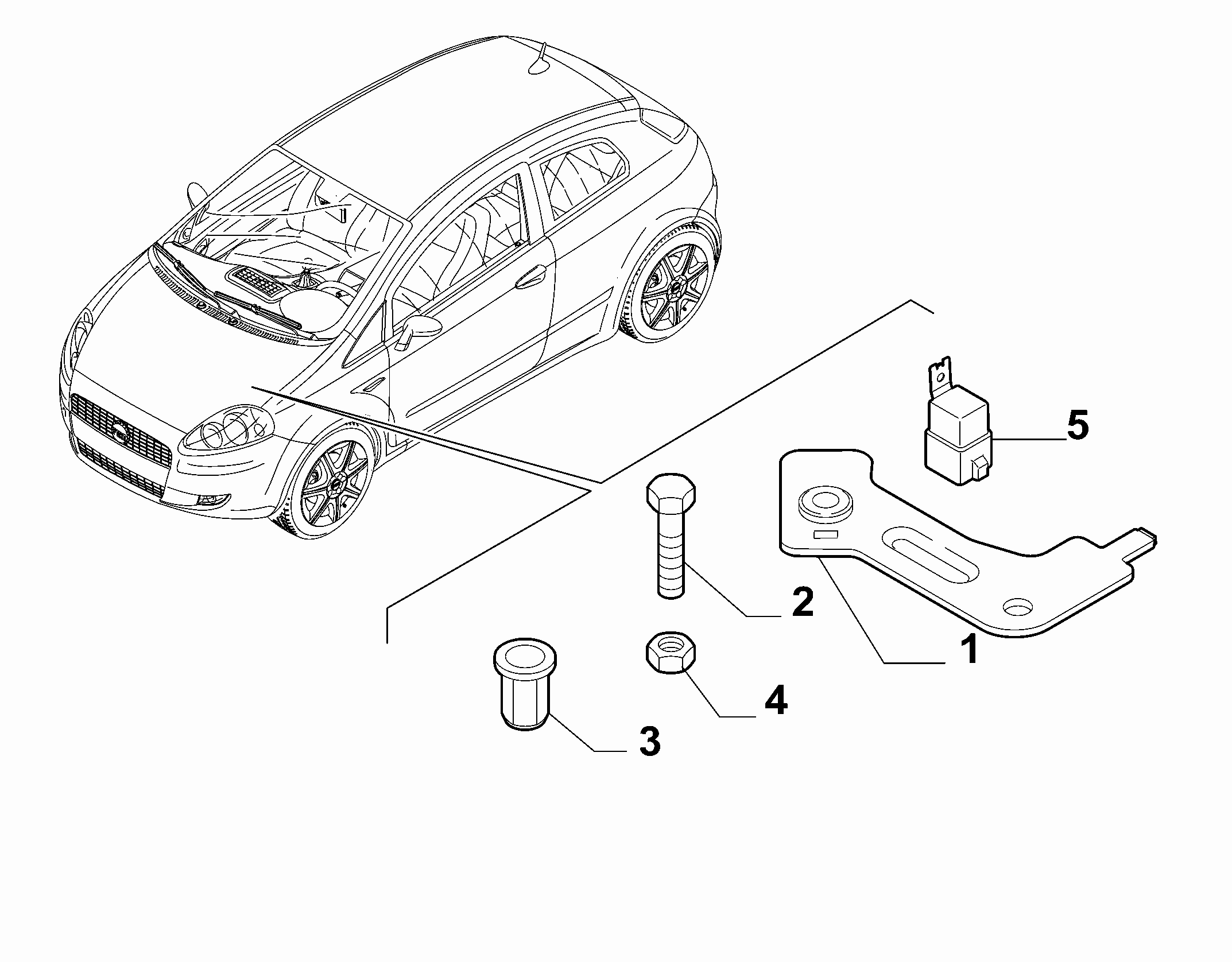 FIAT 46537685 - Monitoimintorele inparts.fi