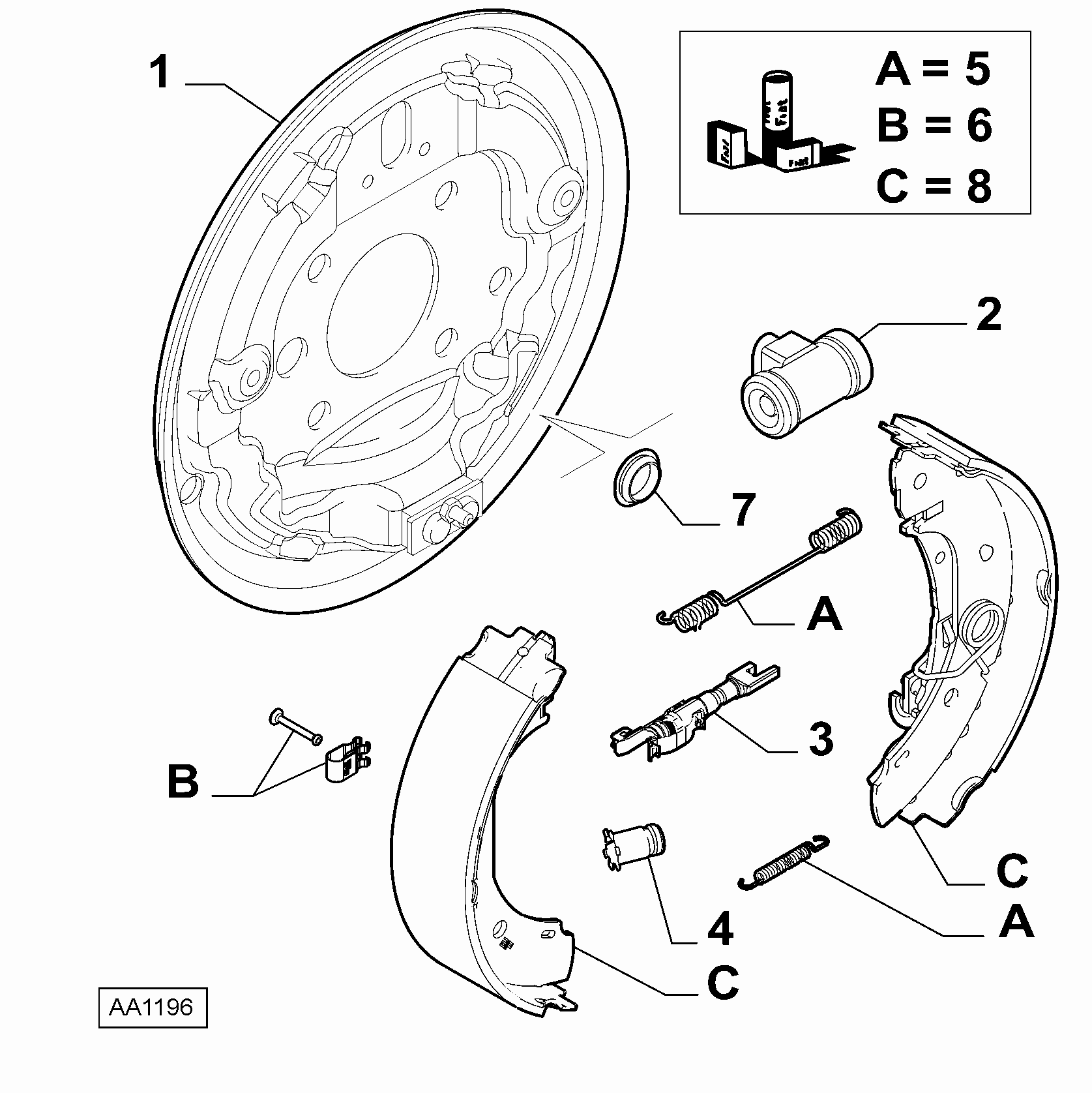 Suzuki 77363849 - Jarrusylinteri inparts.fi