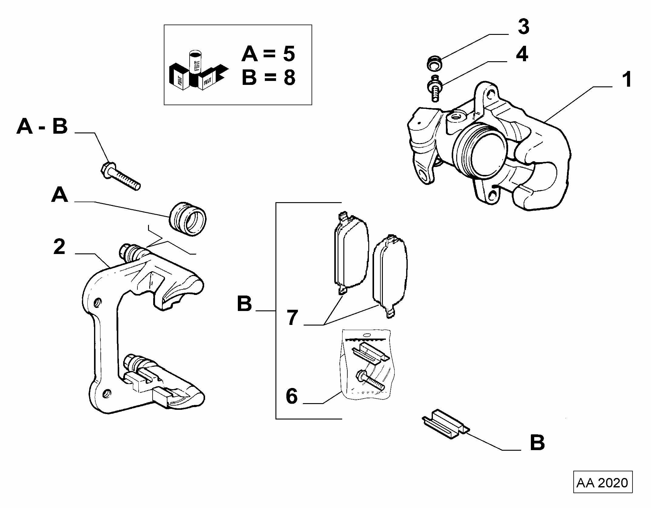 FIAT 71770068 - Jarrupala, levyjarru inparts.fi