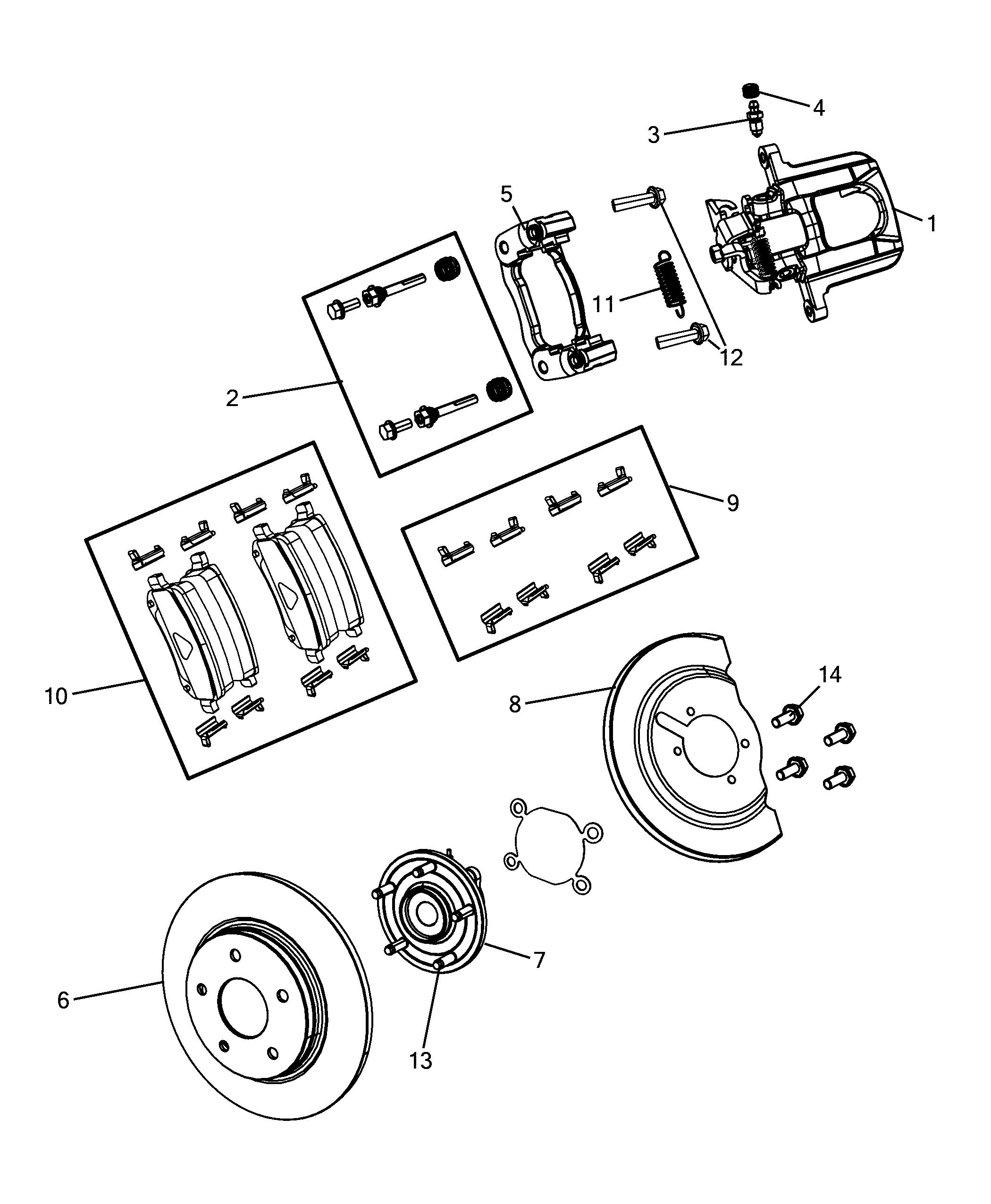 FIAT K68159526AA - Jarrupala, levyjarru inparts.fi