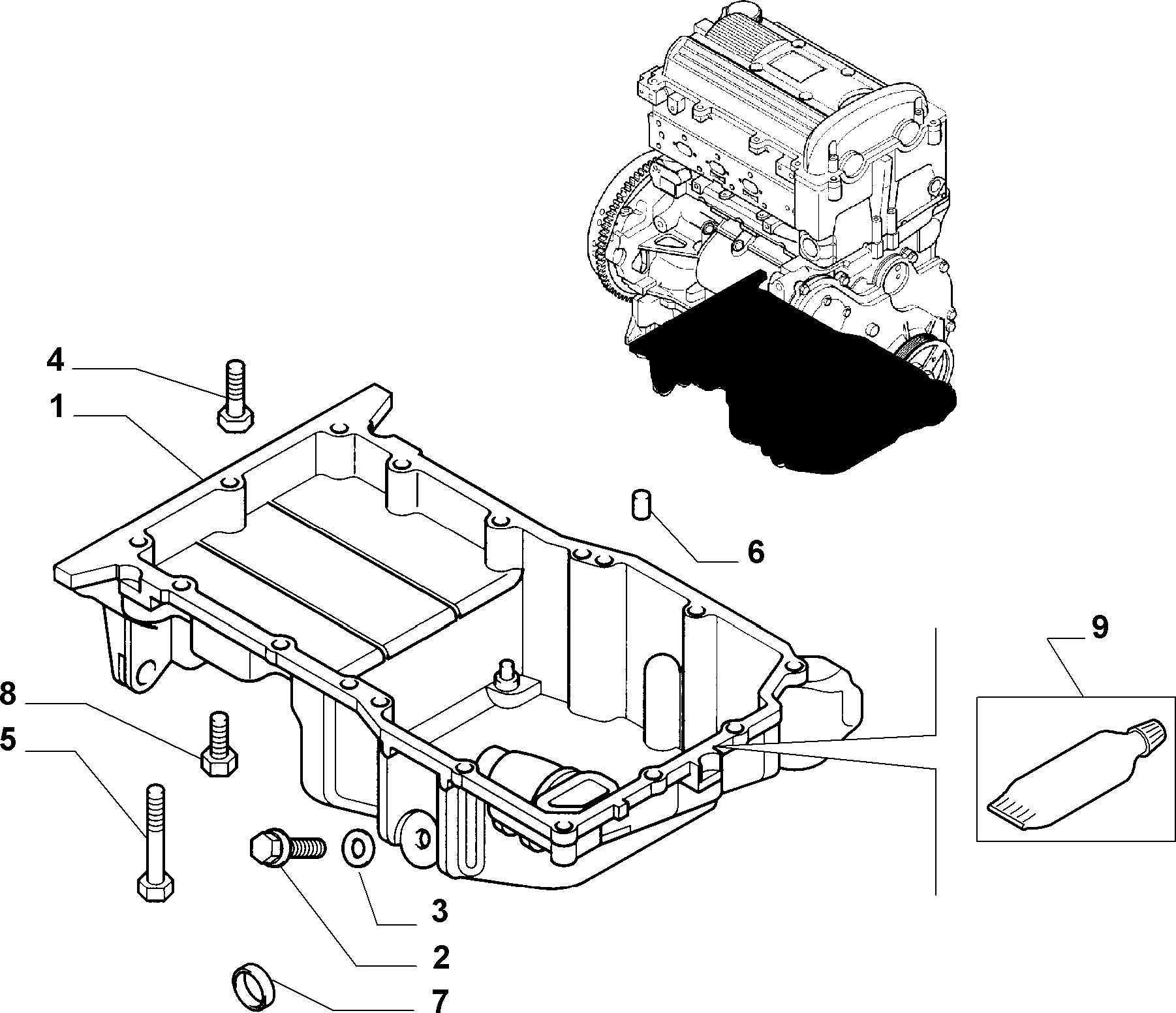 FIAT 71739194 - Tiiviste, öljynlaskutulppa inparts.fi