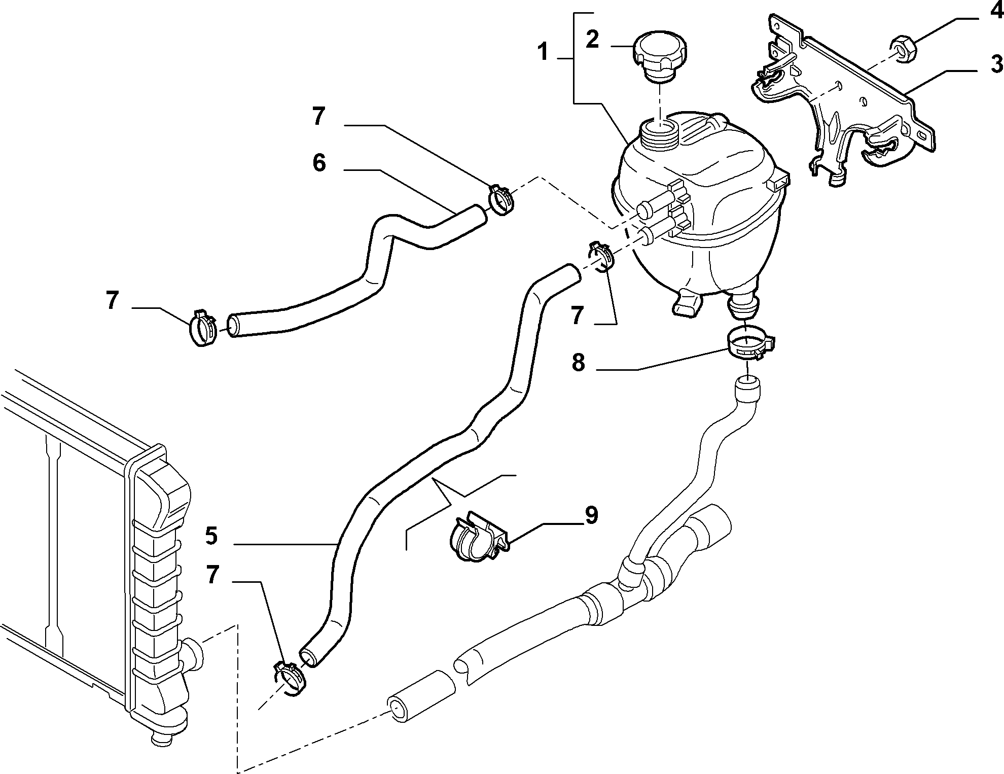 FIAT 51775332 - Korkki, paisuntasäiliö inparts.fi