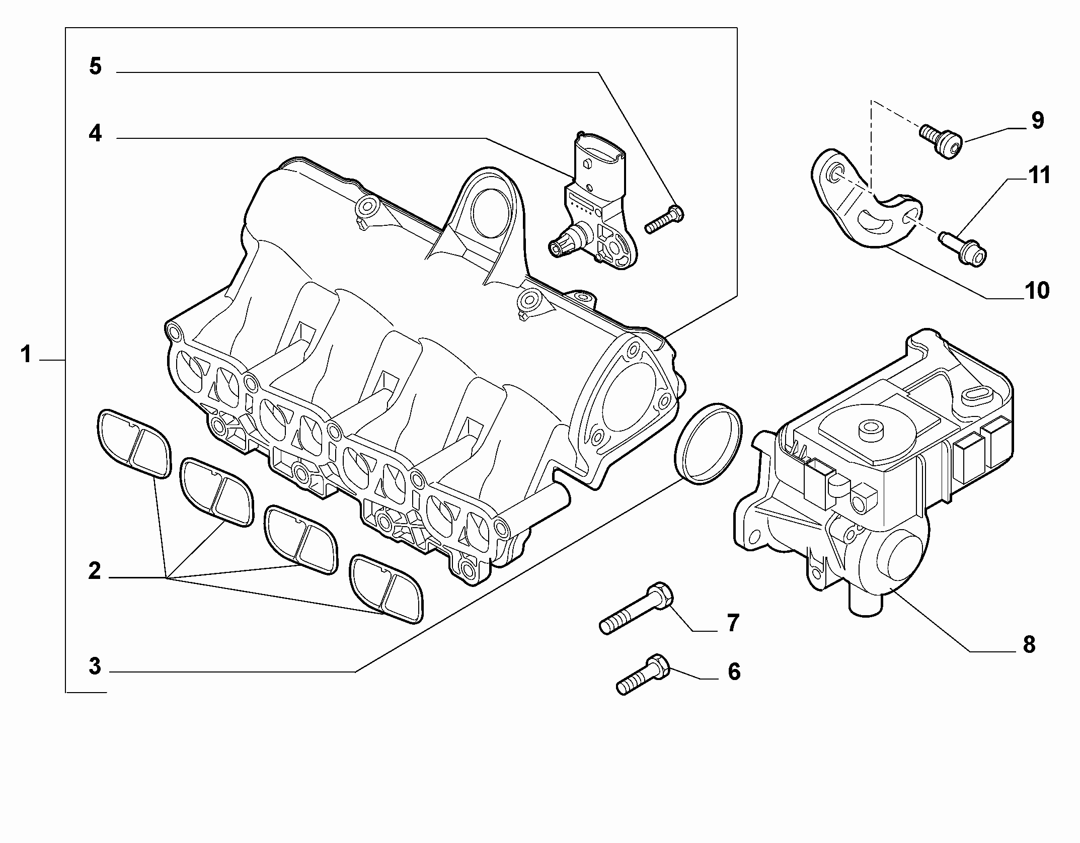 SAAB 55 206 797 - Tunnistin, ahtopaine inparts.fi